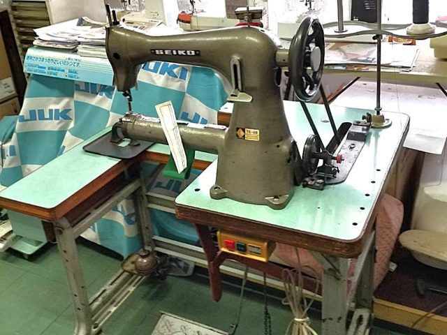 店内紹介 中古ミシンの整備